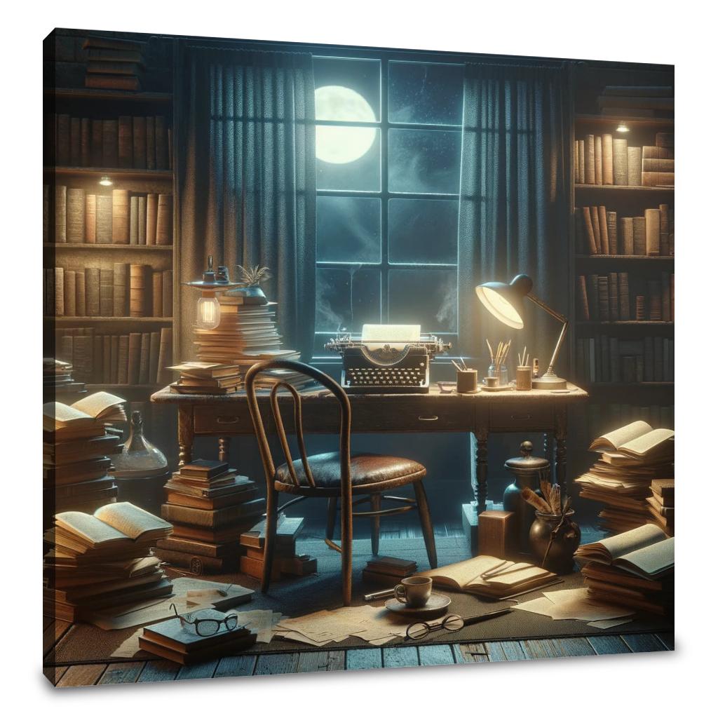 Midnight Muse Canvas
