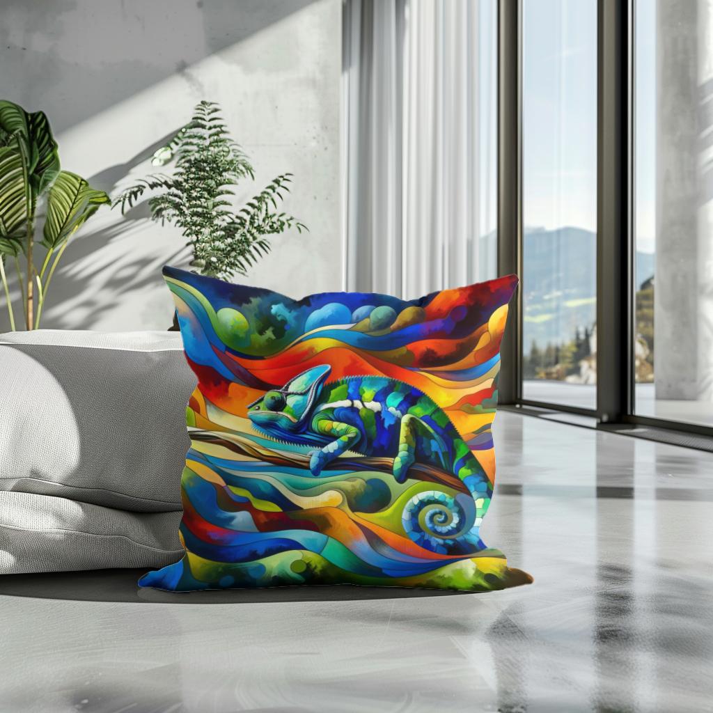 Chameleon Fusion Cotton Cushion