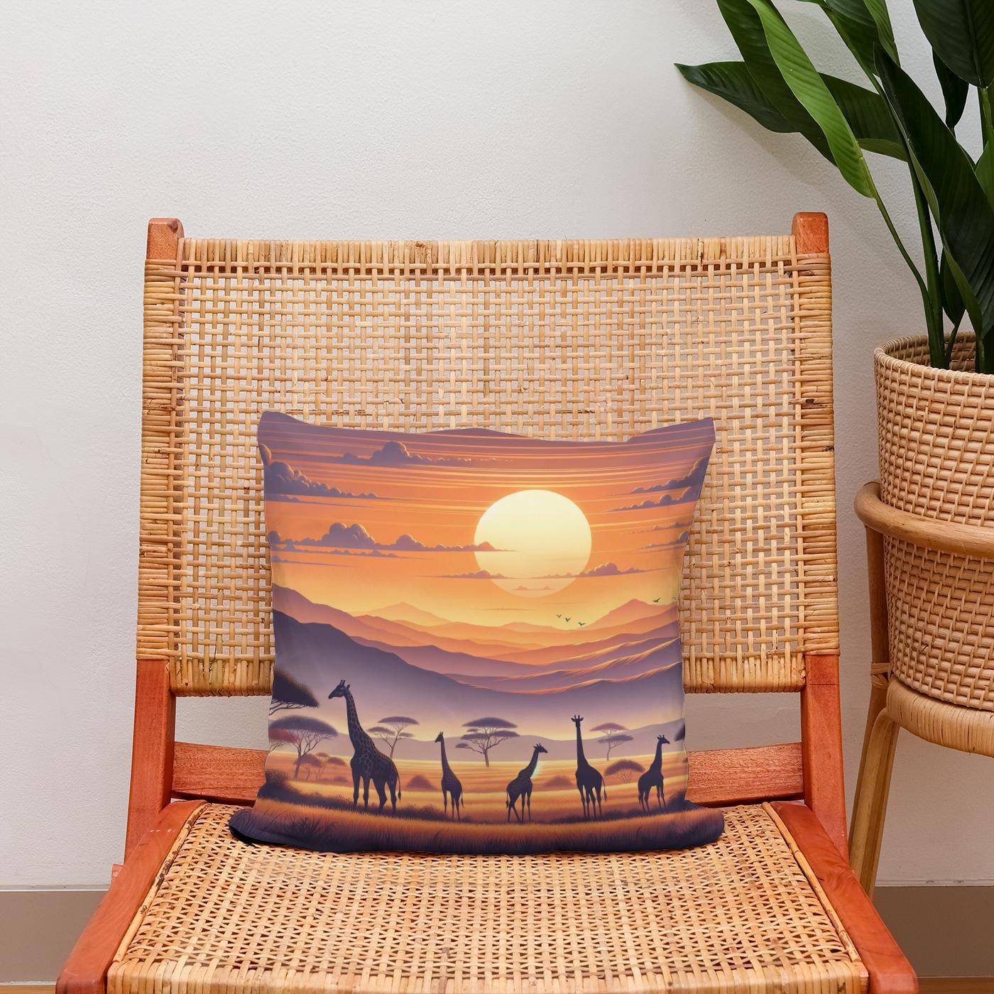 Mystic Wilderness Cotton Cushion