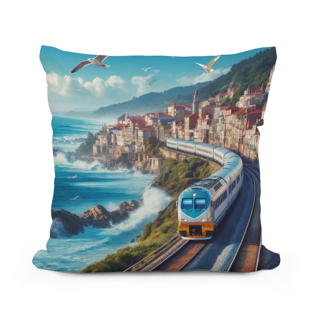 Coastal Journey Cotton Cushion