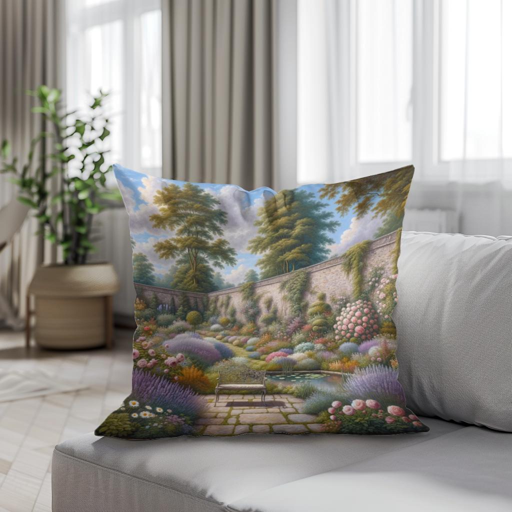 Garden Retreat Cotton Cushion