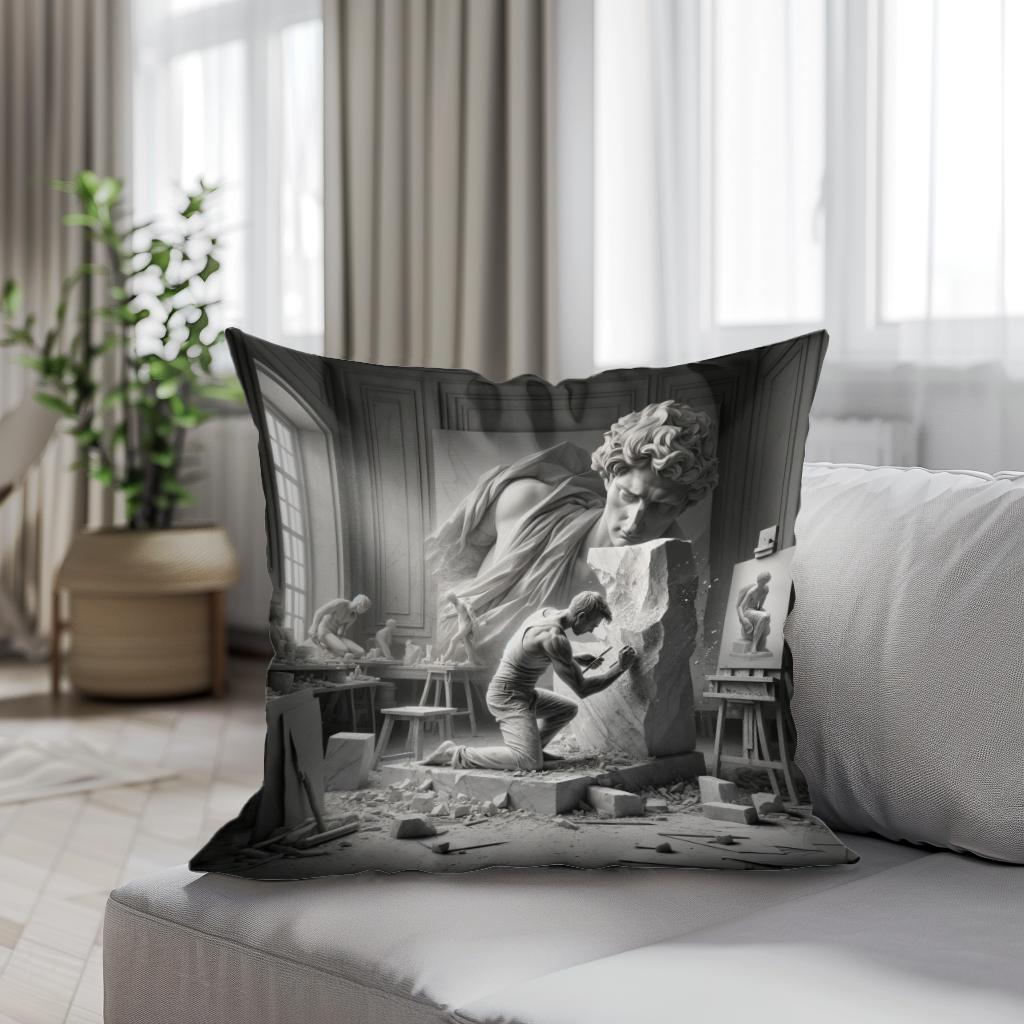 Marble Genesis Cotton Cushion