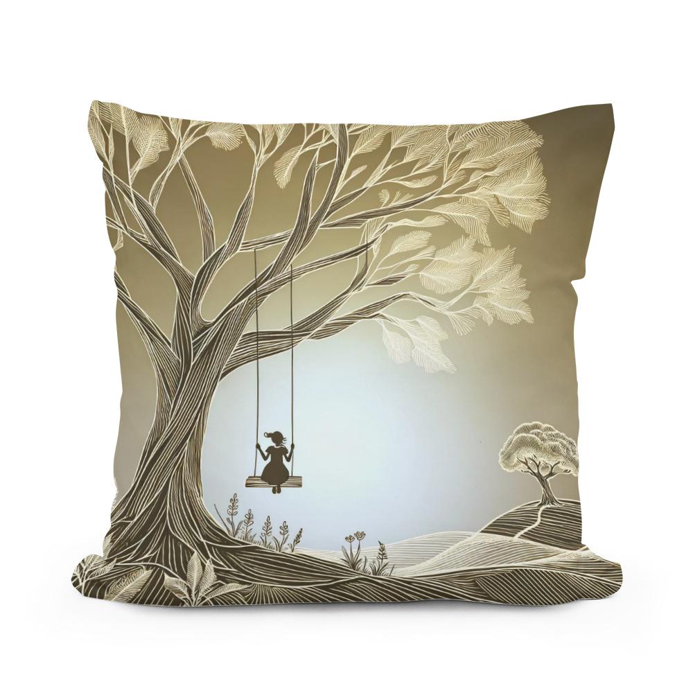 Twilight Serenity Cotton Cushion