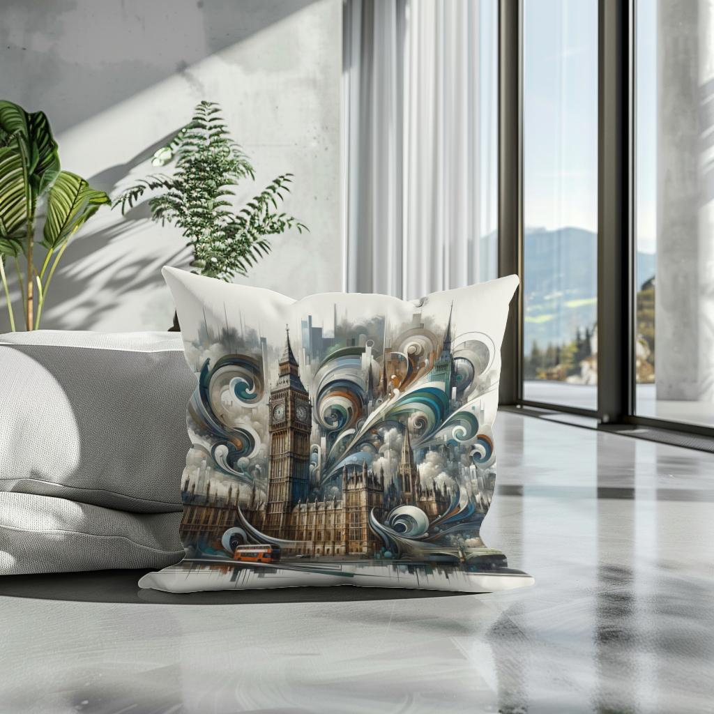 Timeless London Cotton Cushion