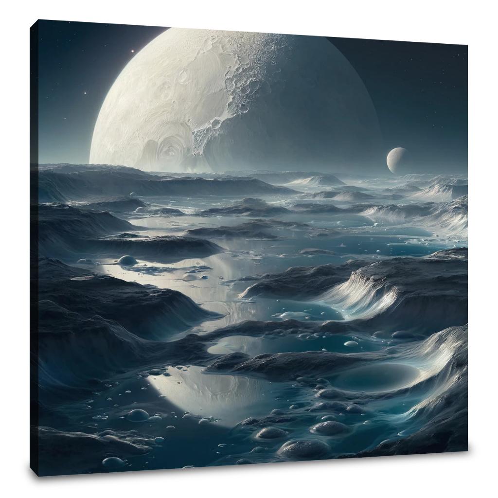 Mercury's Borealis Mirage Canvas