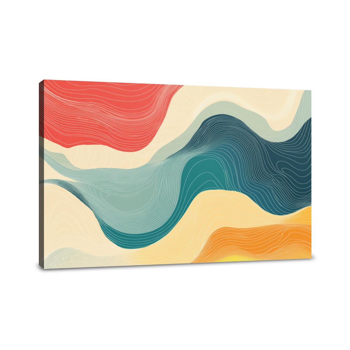 Flowing Nature Harmony Canvas