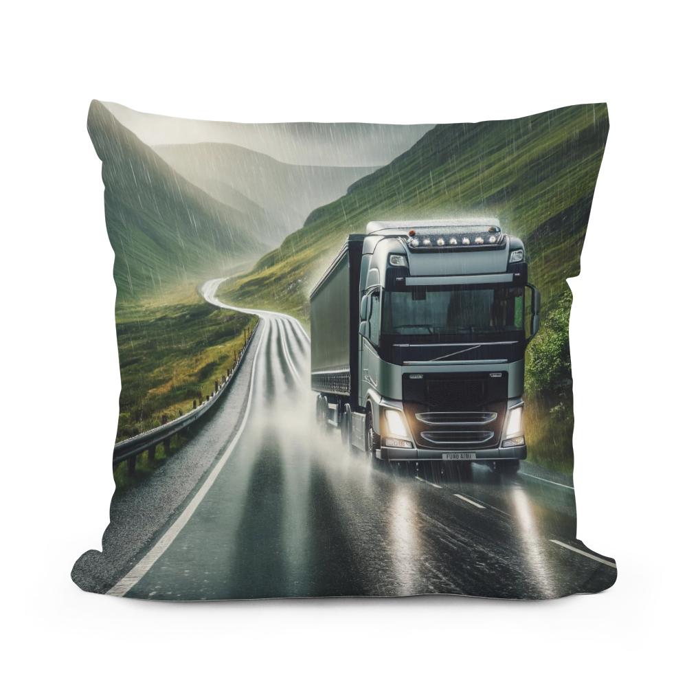 Highland Rain Drive Cotton Cushion