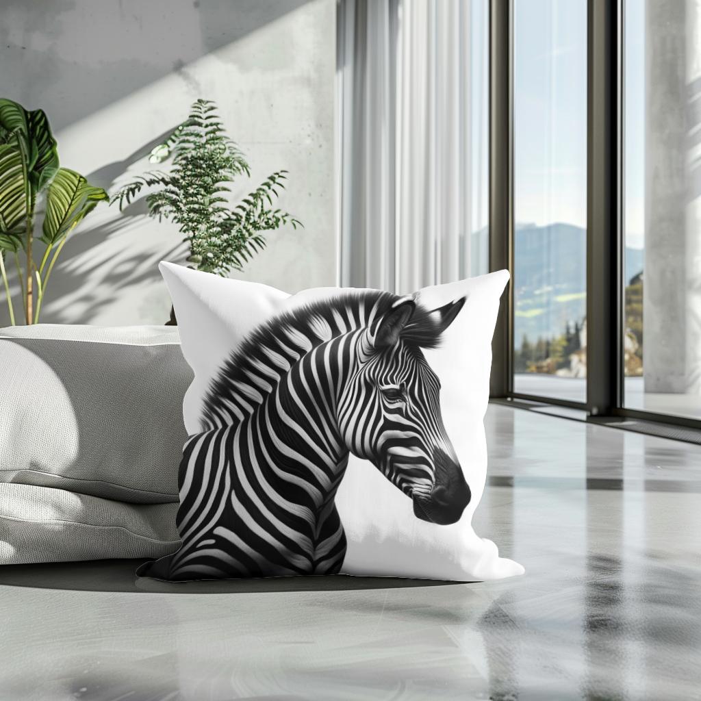 Zebra Essence Cotton Cushion
