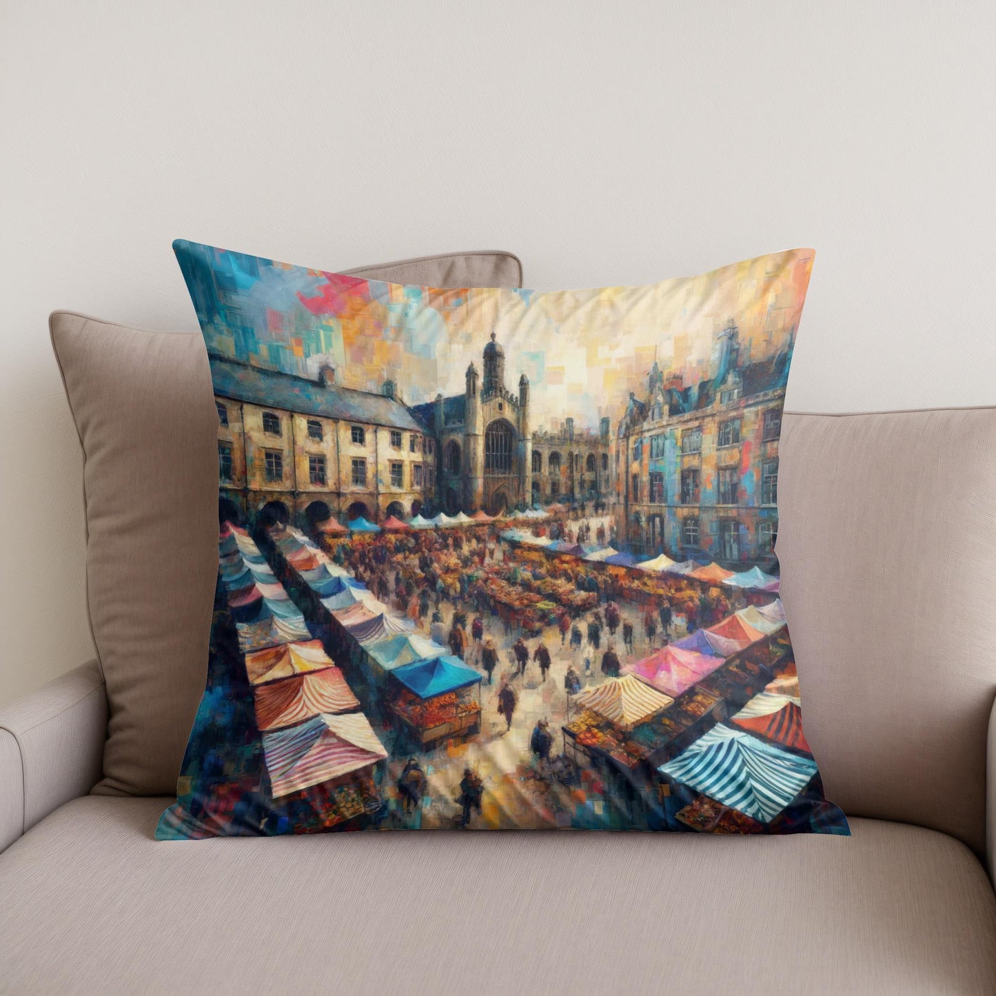 Cambridge Market Energy Cotton Cushion