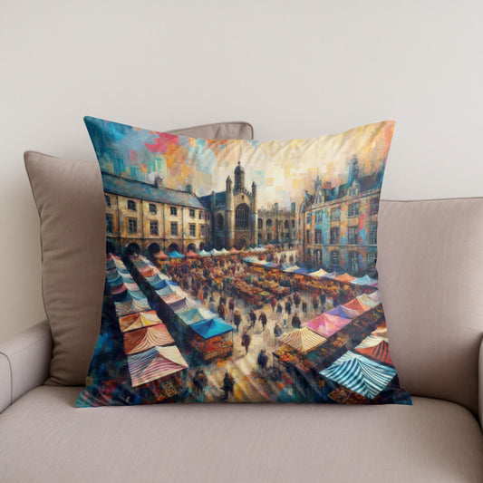 Cambridge Market Energy Cotton Cushion