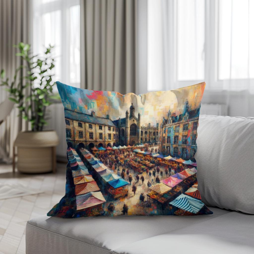 Cambridge Market Energy Cotton Cushion