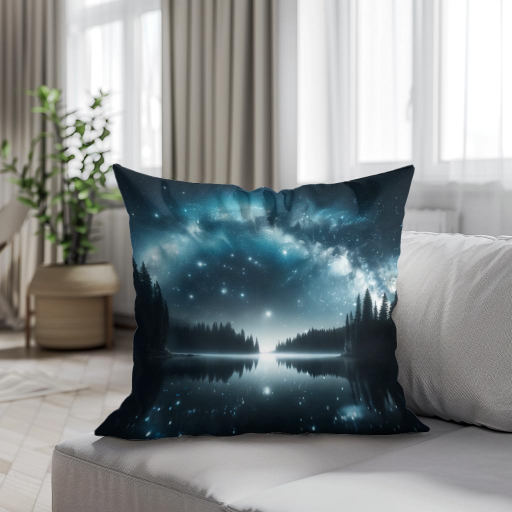 Stellar Reflections Cotton Cushion