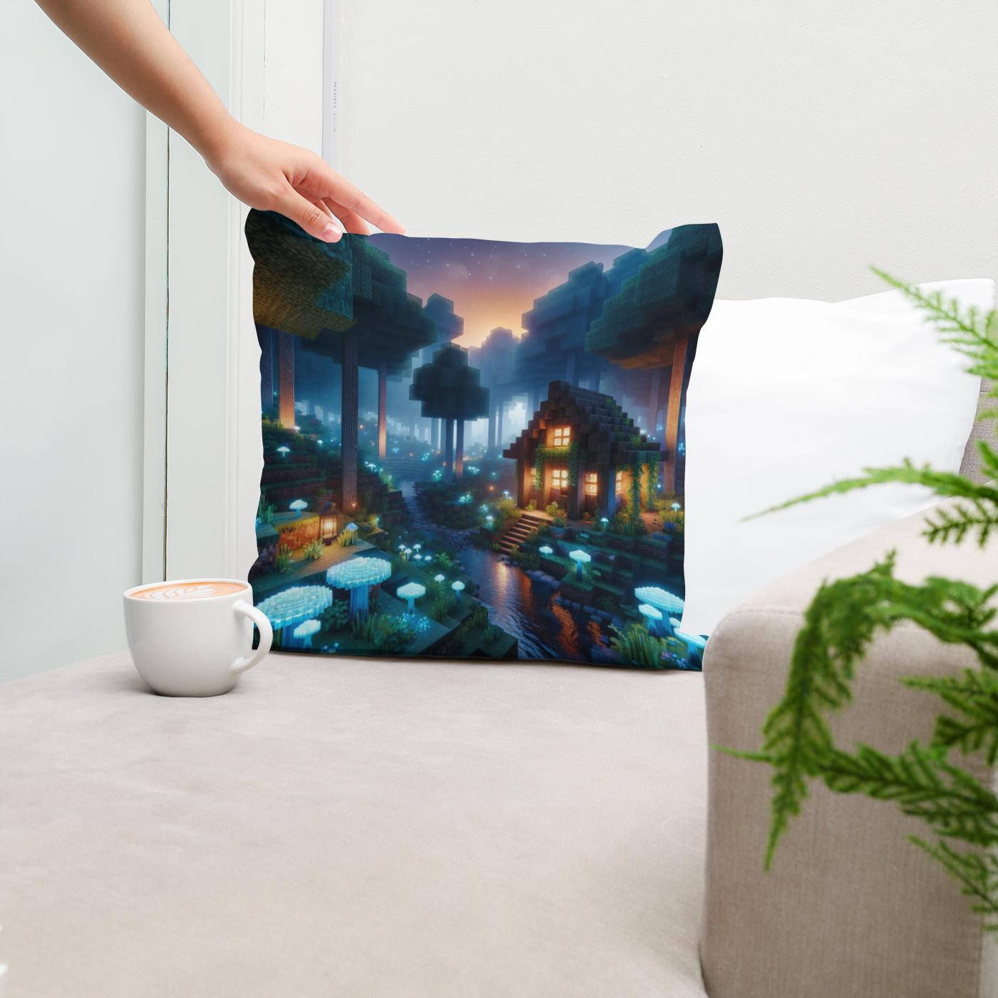 Whisperwood Grove Cotton Cushion