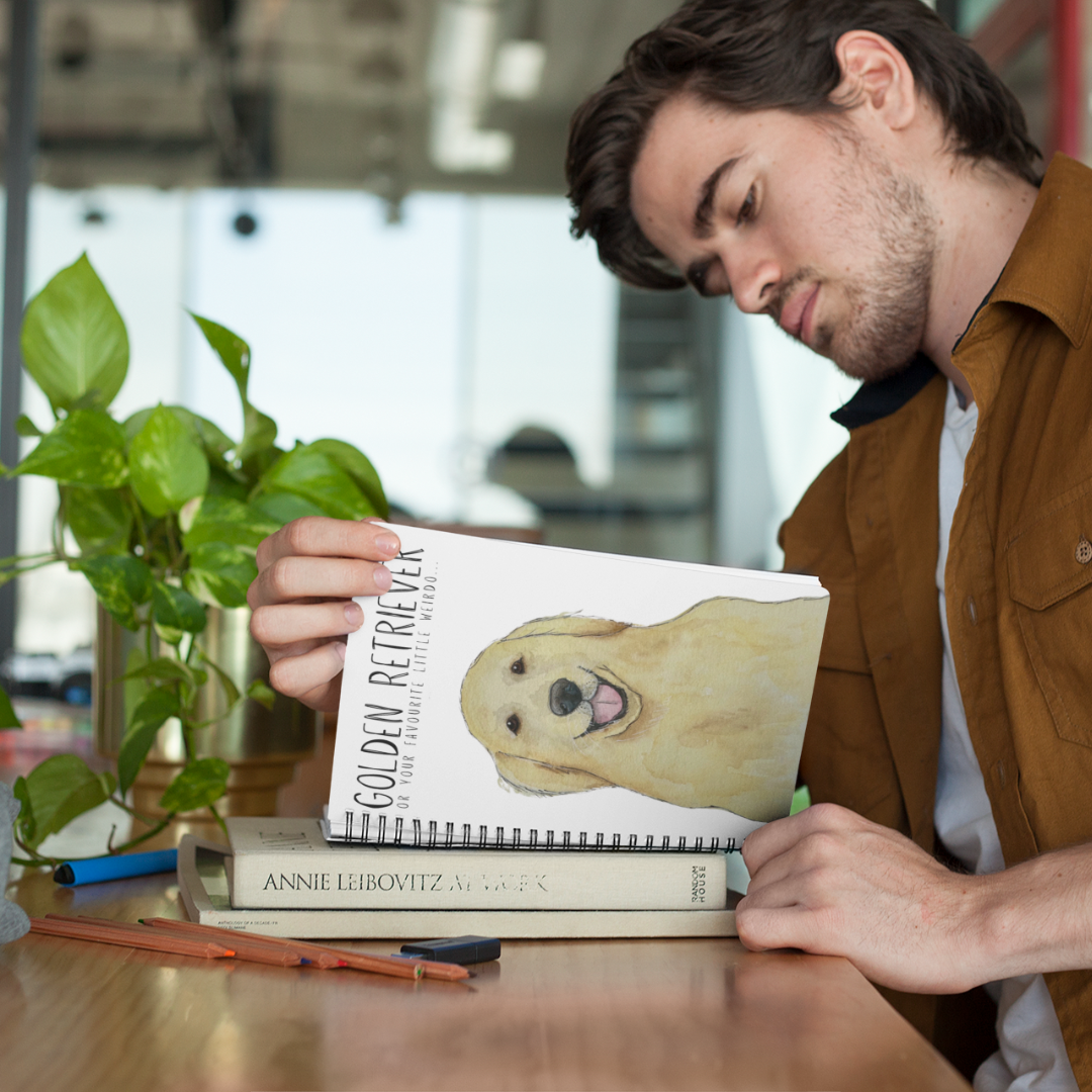 Golden Retriever Thoughts: A Notebook for Your Deepest (or Silliest) Ideas