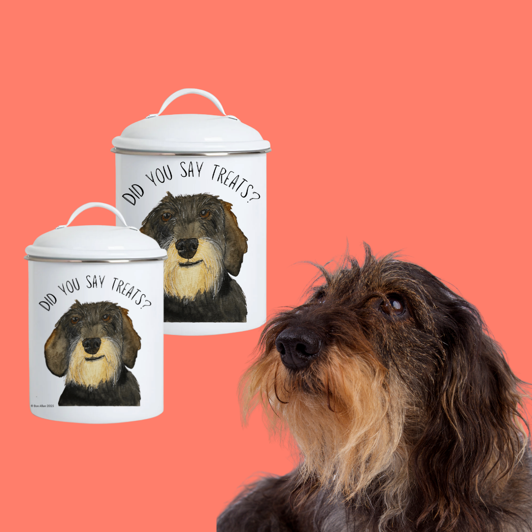 Handmade Dachshund Treat Jar – Because Snacks Deserve Style!