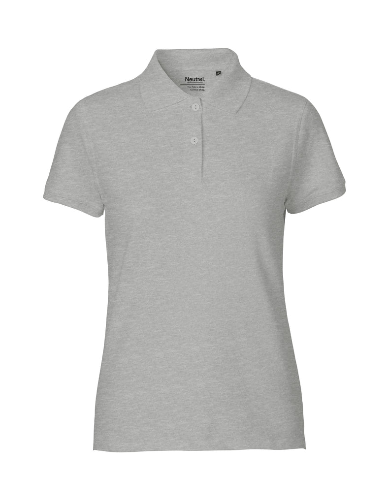 Fairtrade Organic Polo Shirt: Womens