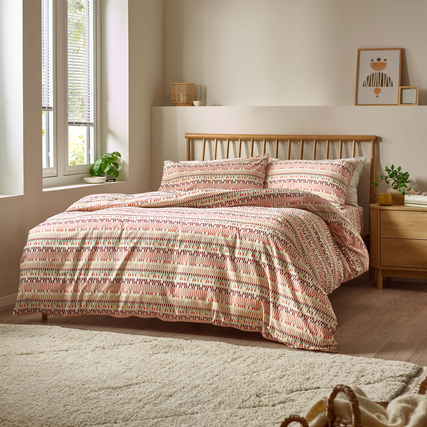 Aara Organic Cotton Duvet Cover Set – Clay