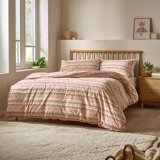 Aara Organic Cotton Duvet Cover Set – Clay