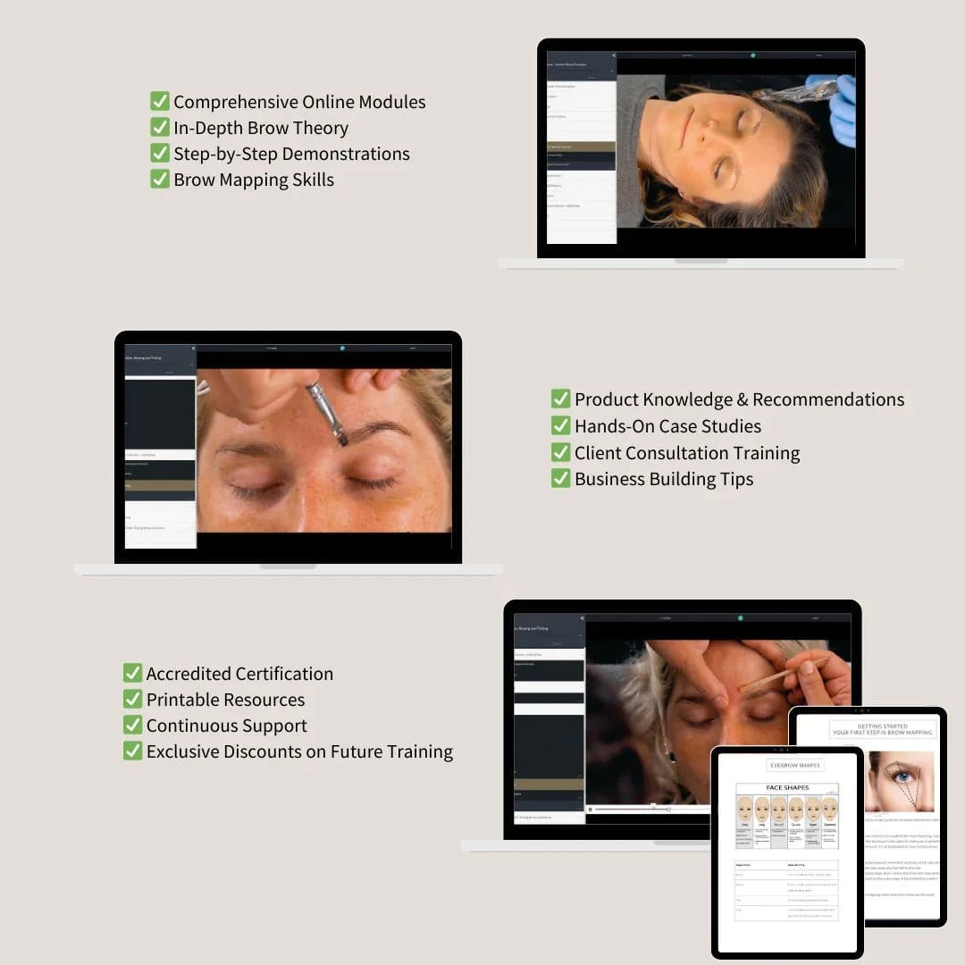 Beginners Brow Lamination, Waxing & Tinting Course | Complete Training