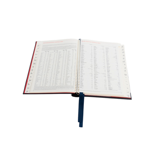 2026 Desk Diary - Week-to-View Planner - Blue