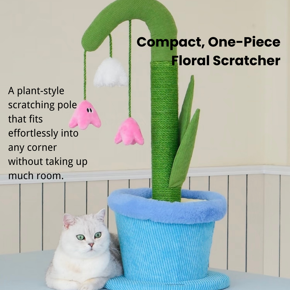 zeze Blooming Lily Cat Scratcher