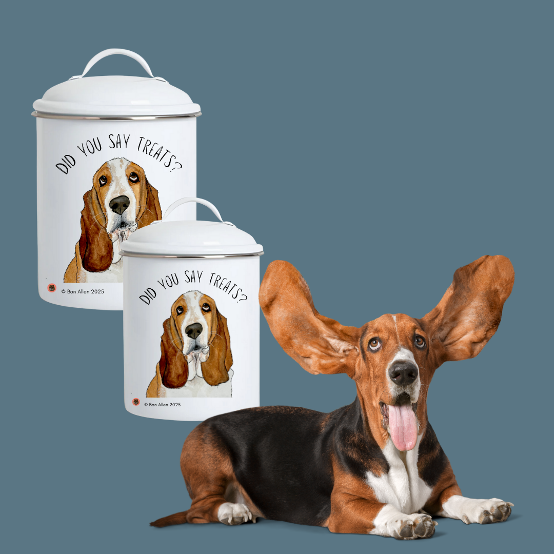 The Basset Biscuit Vault – No Treat Left Behind