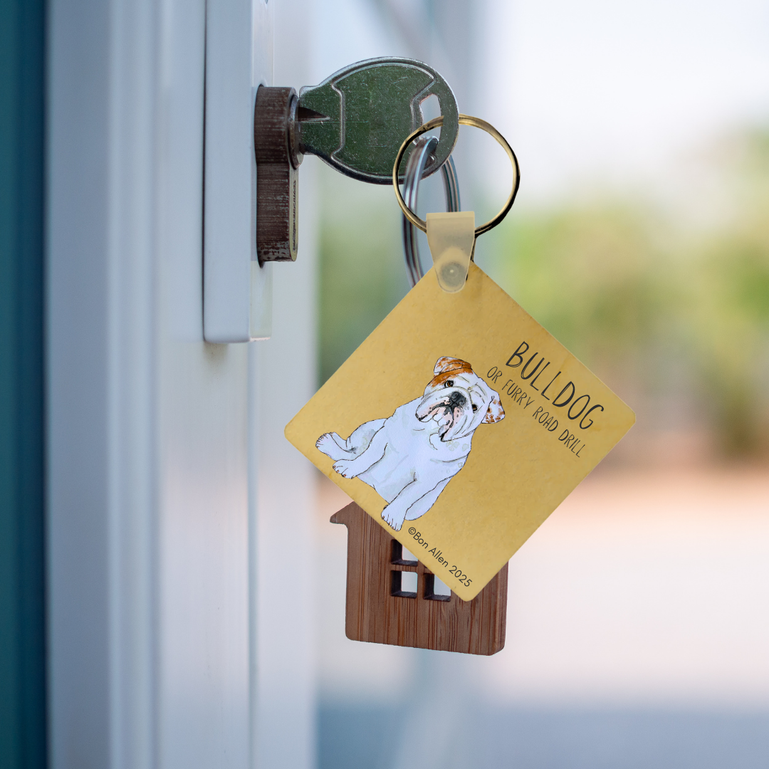 The Bulldog Key Keeper – Stubbornly Holds Your Keys (and Your Heart)