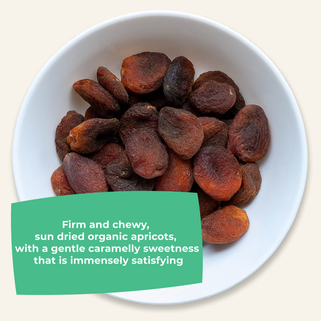 Organic Gently Dried Whole Apricots