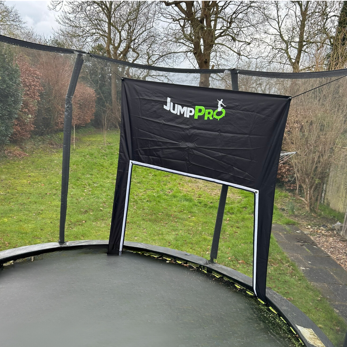 JumpPRO® Trampoline Goal (Large) - The Only Trampoline Football Goal in the World!