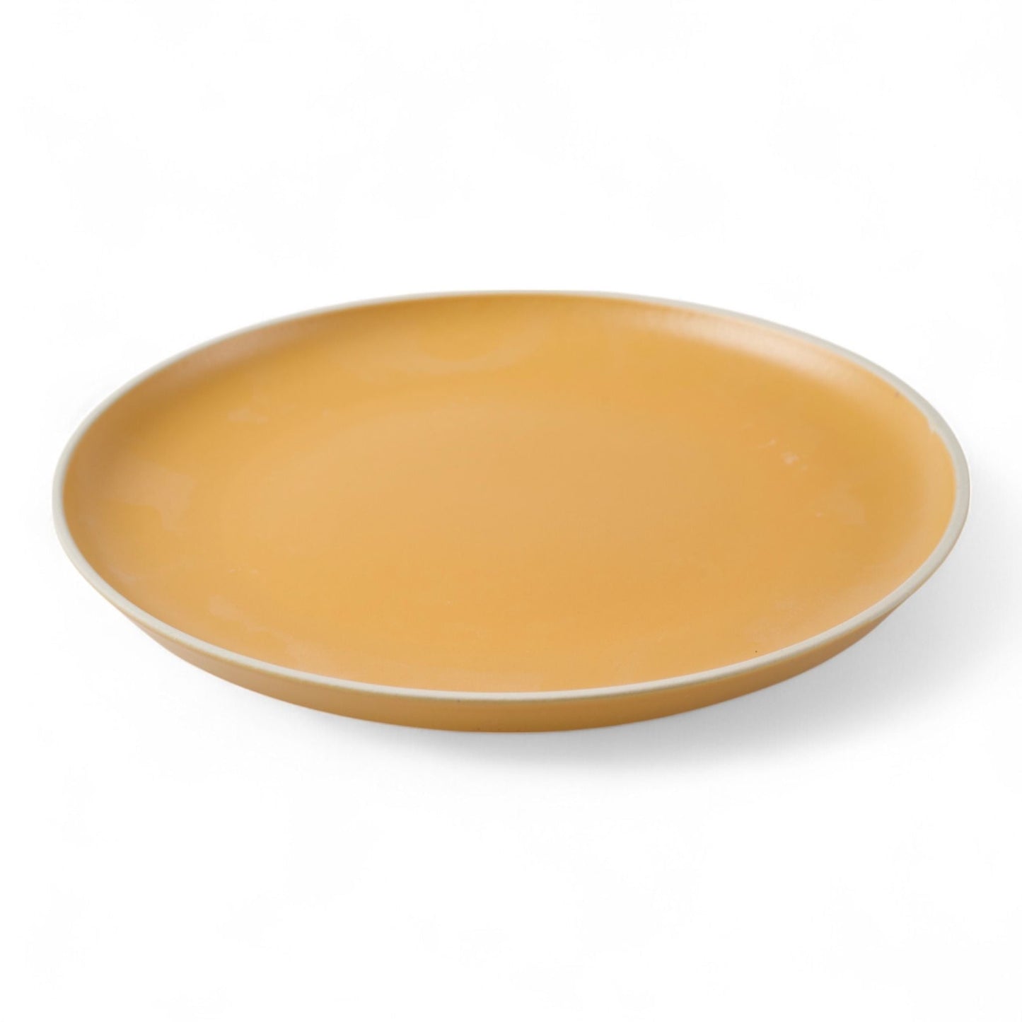 Porcelain Dinner Plate - Sanday Series, Yellow - 27cm Diameter