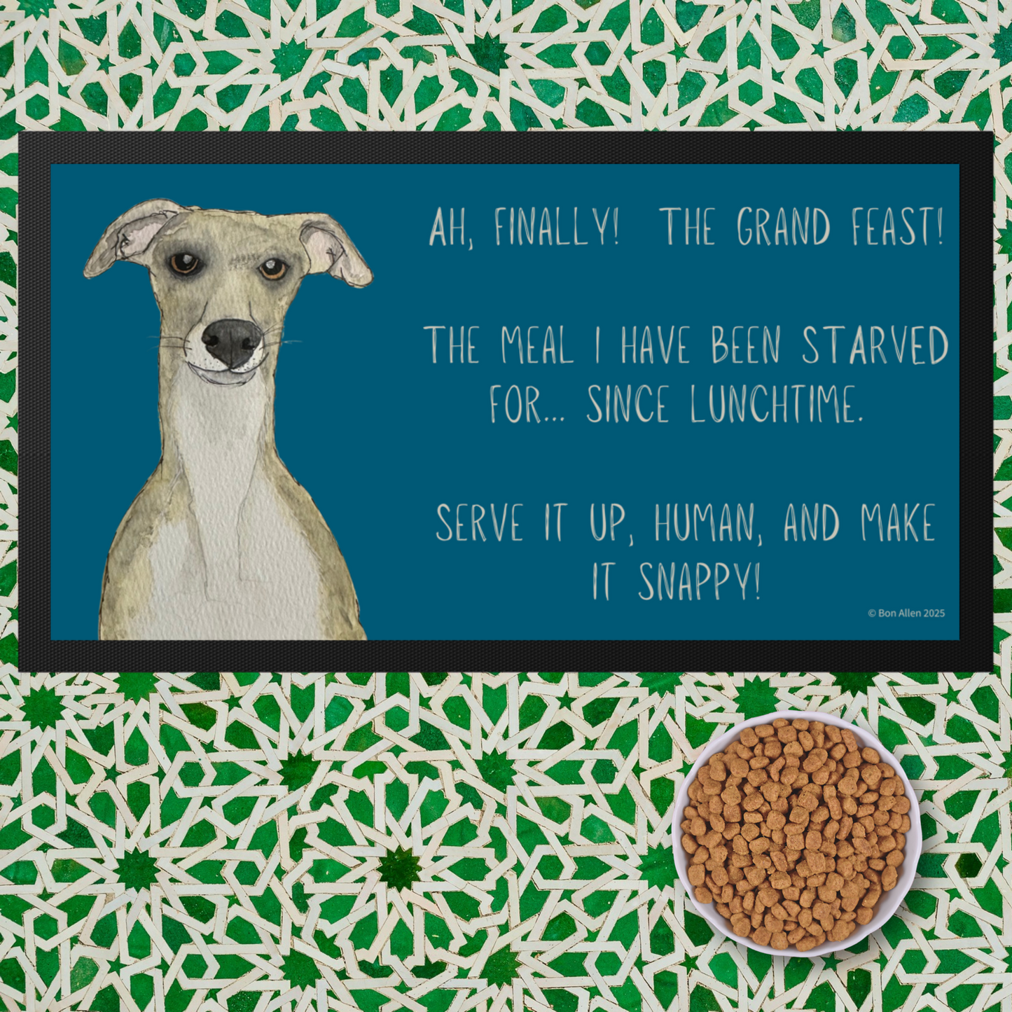 Whippet Real Good – The Ultimate Feast Mat