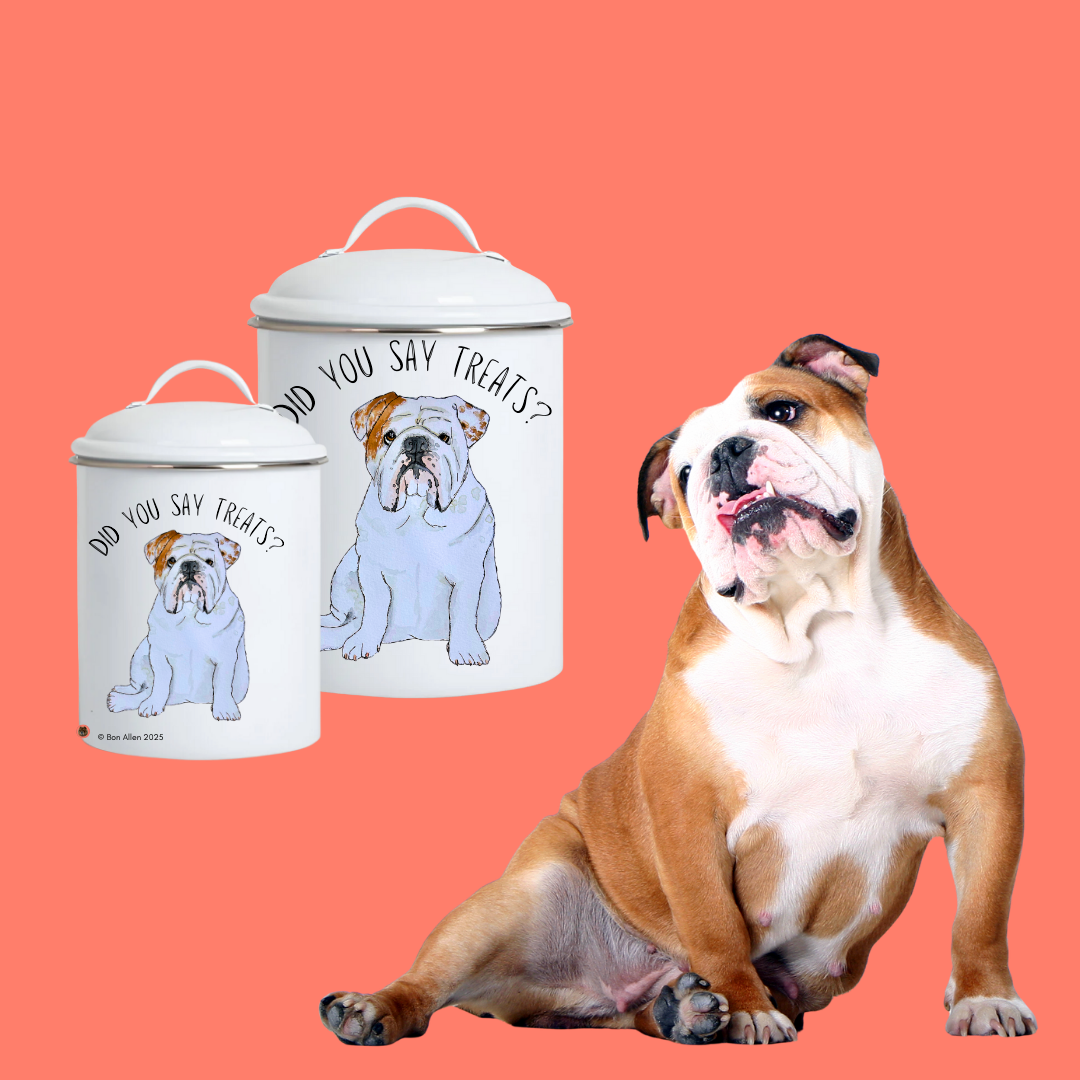 Bulldog Treat Vault – Guarded by a Furry Road Drill!