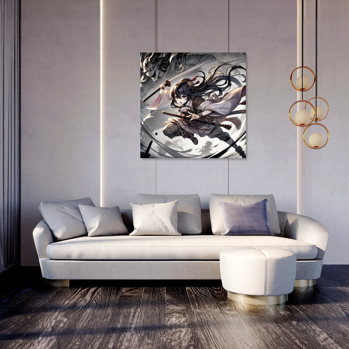 Battle of Fury Canvas