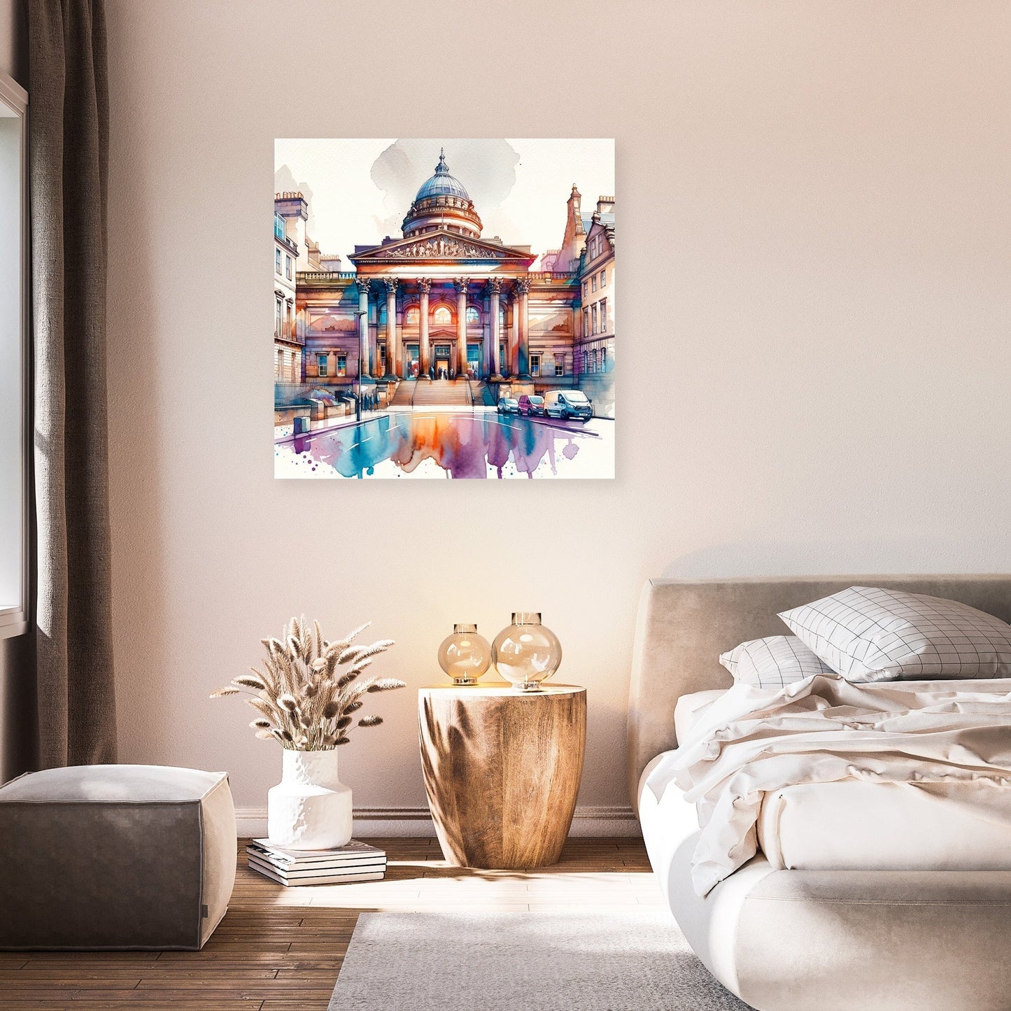 Edinburgh Walker Gallery Watercolor Essence Canvas