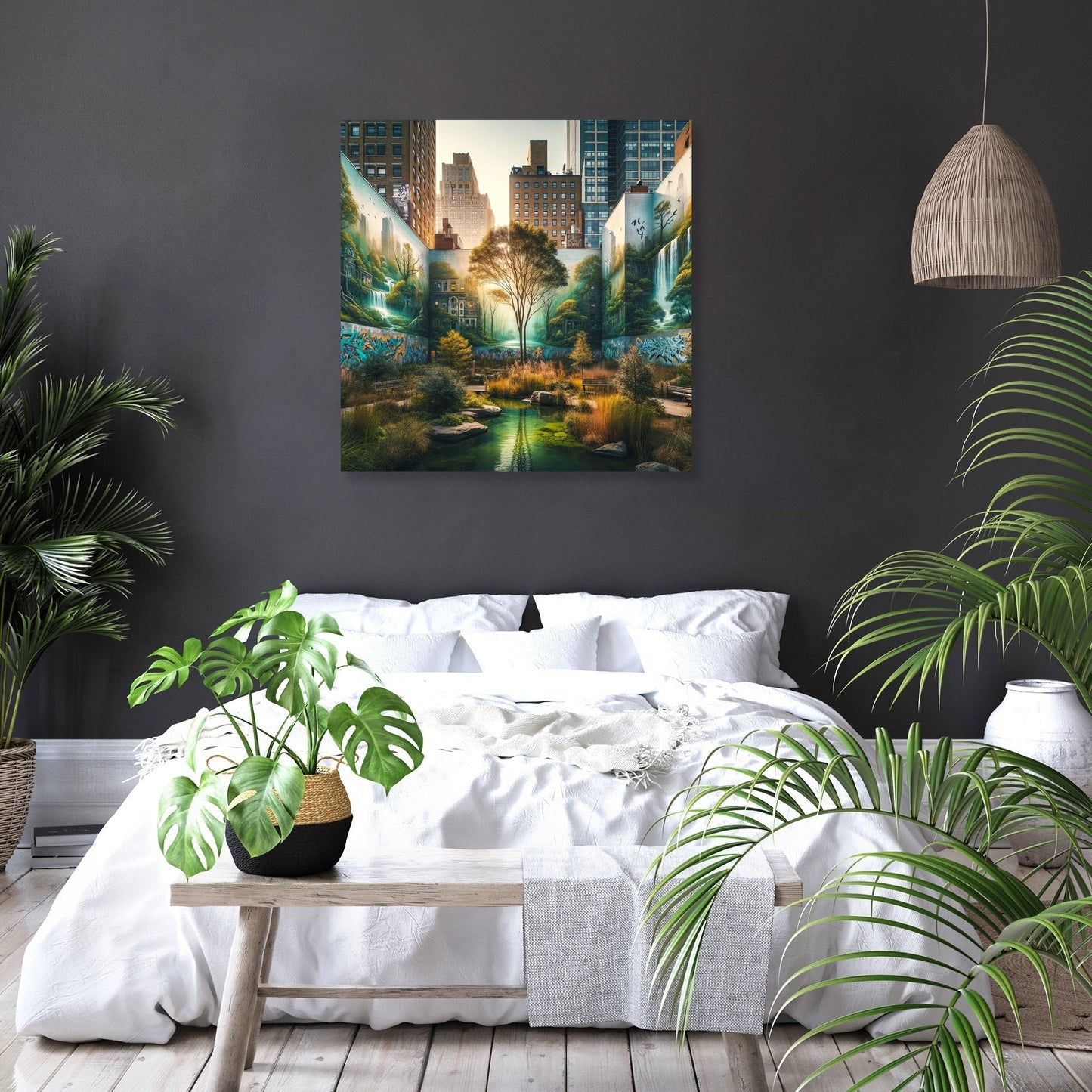 Urban Oasis Canvas