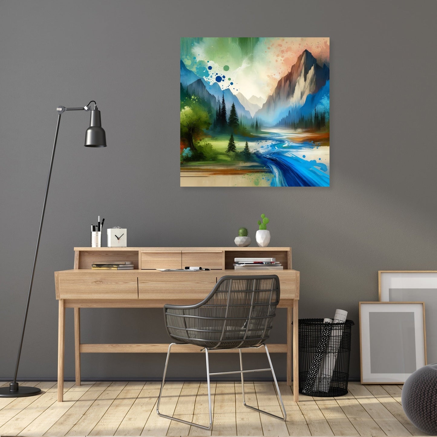 Tranquil Mountain Canvas