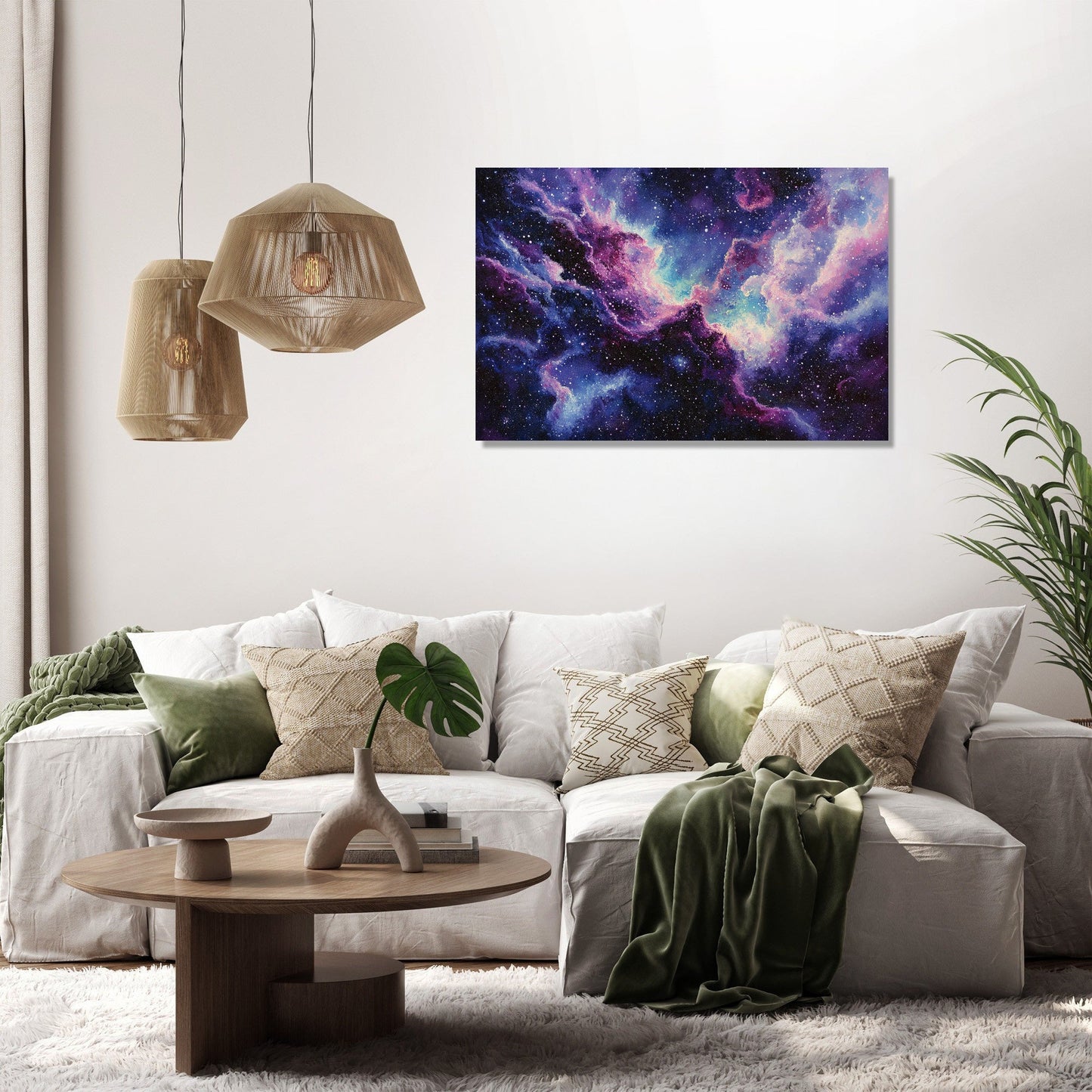 Nebula Whispers Canvas