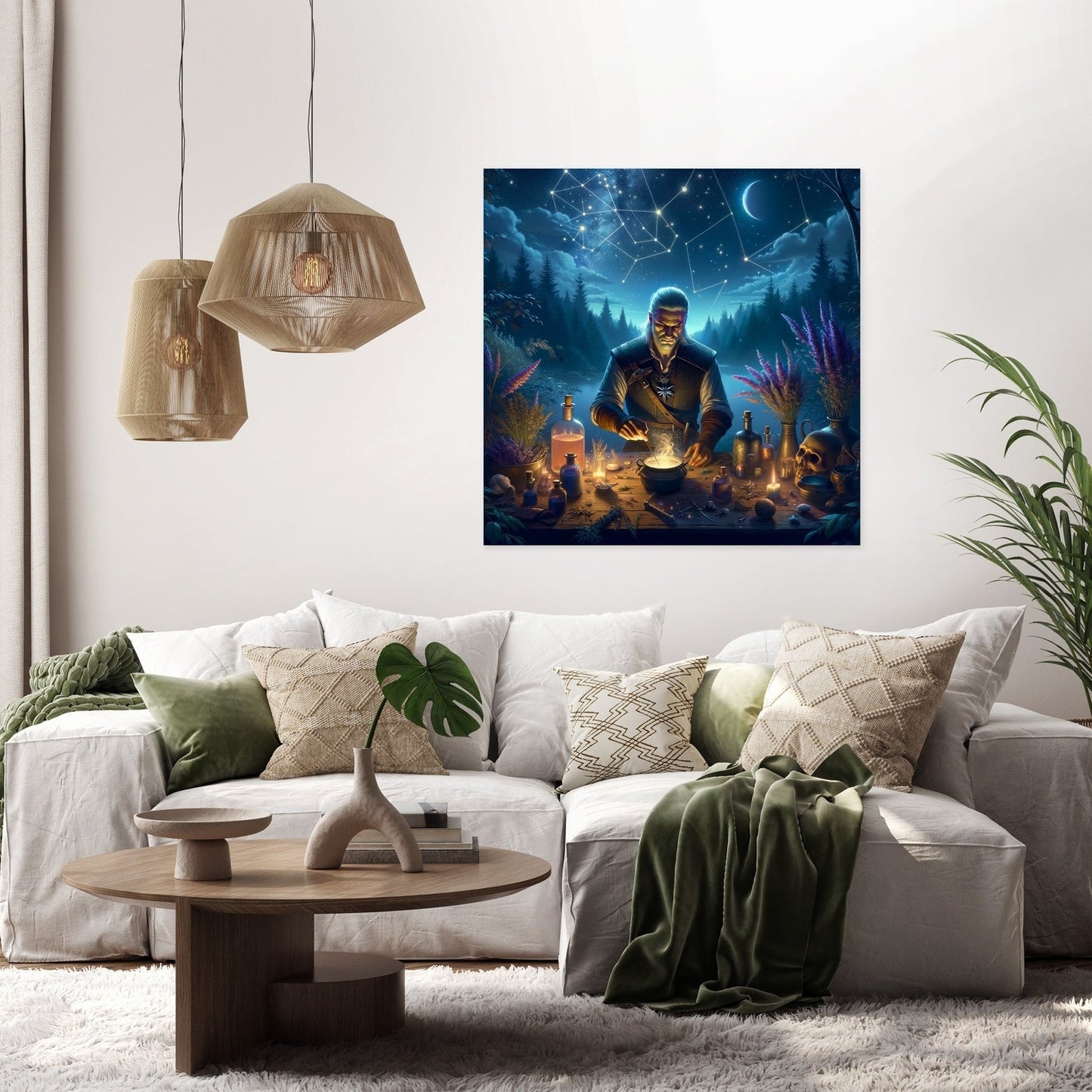 Alchemy Under Stars Canvas