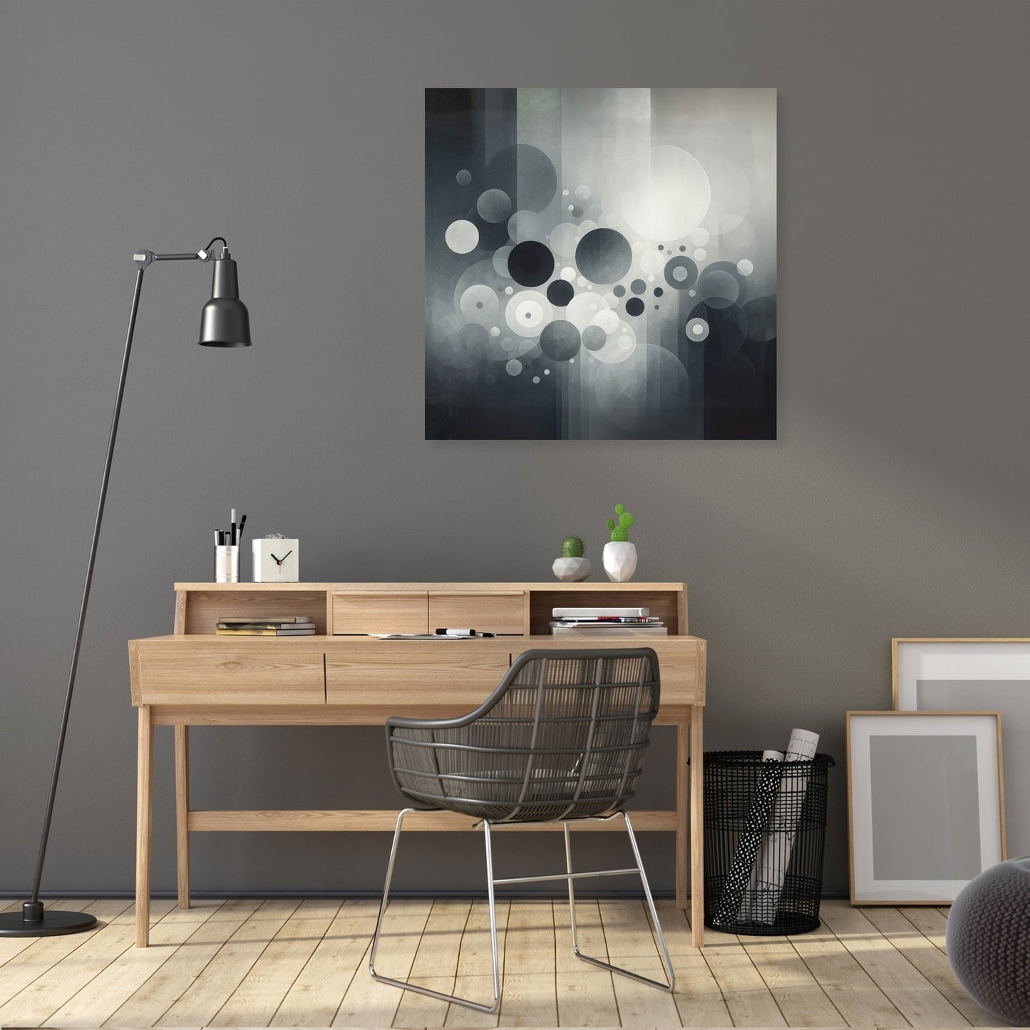 Serene Geometrics Canvas