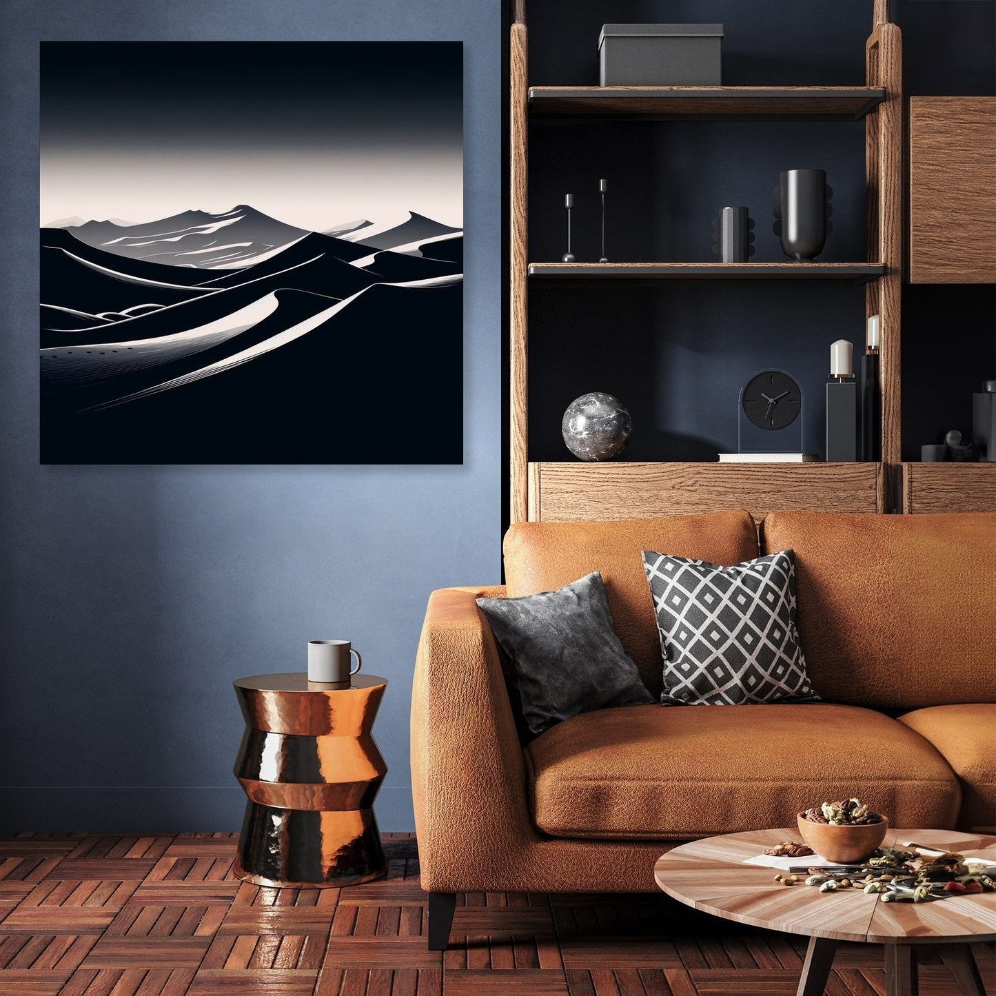 Majestic Desert Dunes Canvas