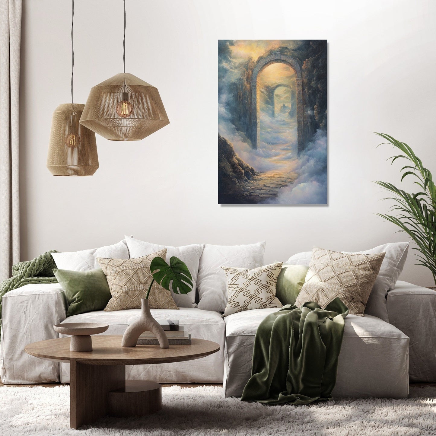 Enchanted Portal Canvas