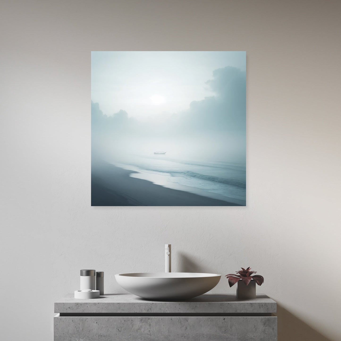 Coastal Fog Canvas