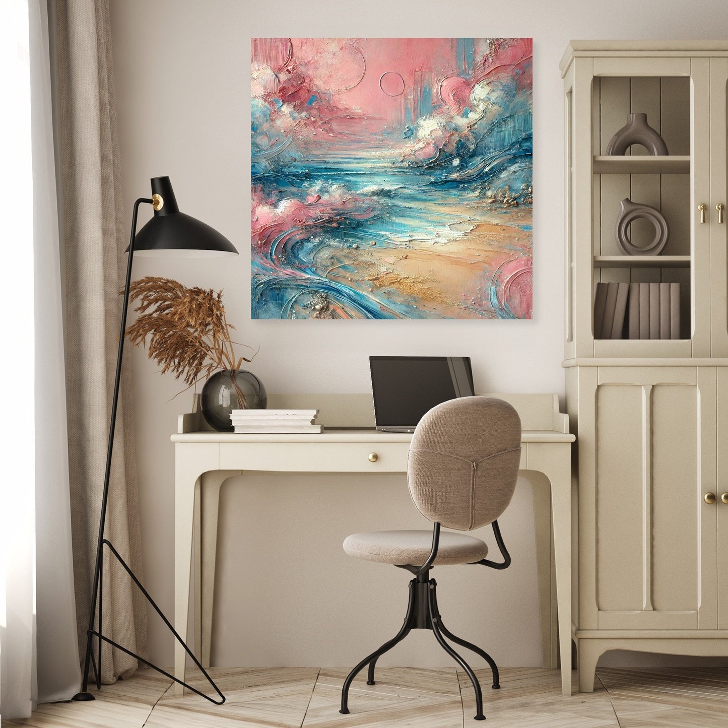 Serene Beach Dreams Canvas