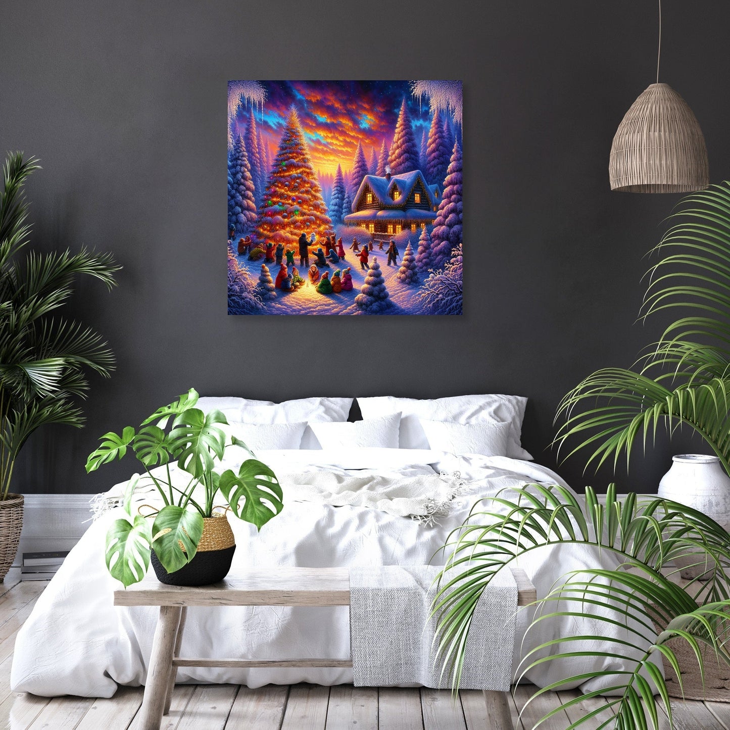 Winter Wonderland Whimsy Canvas