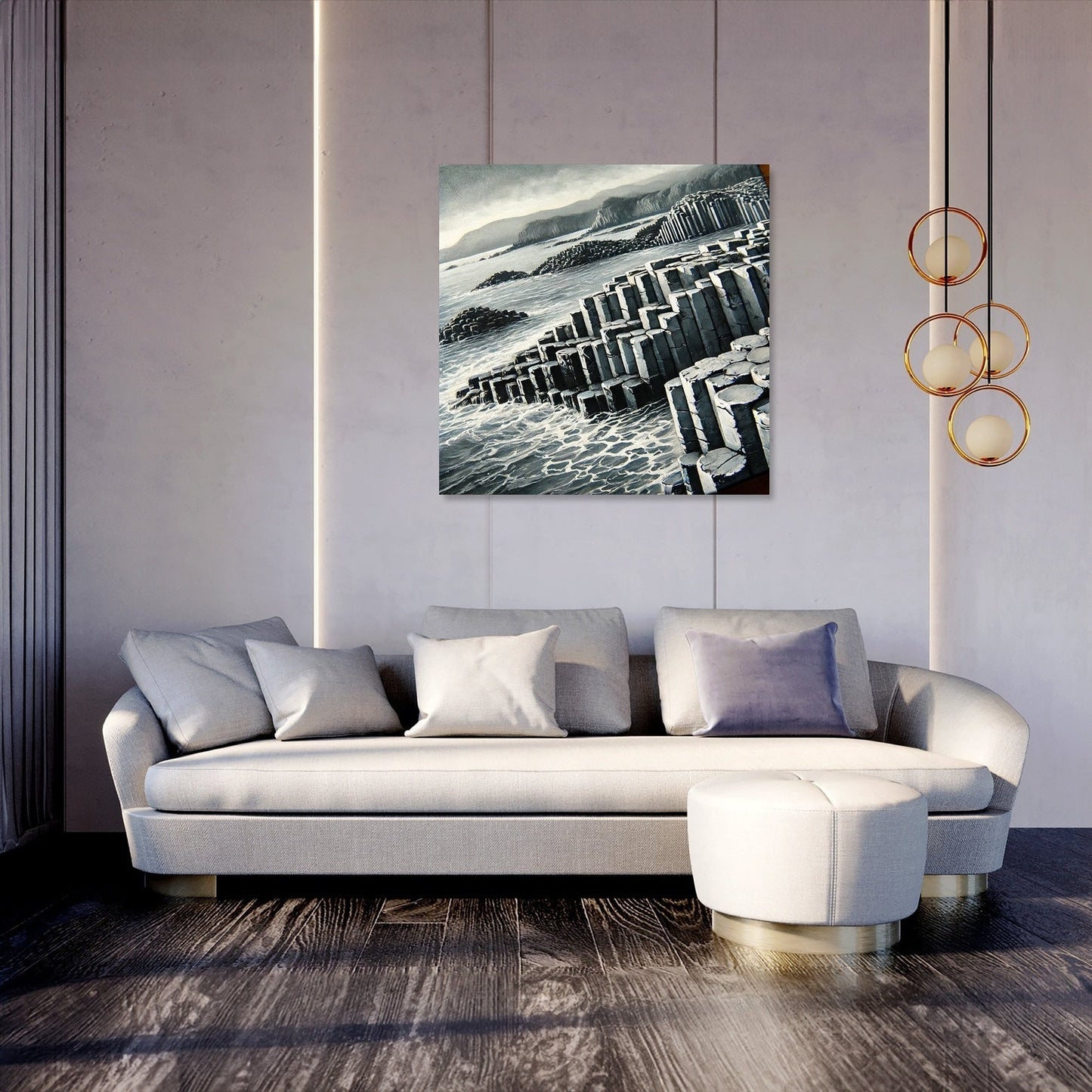 Basalt Columns Canvas
