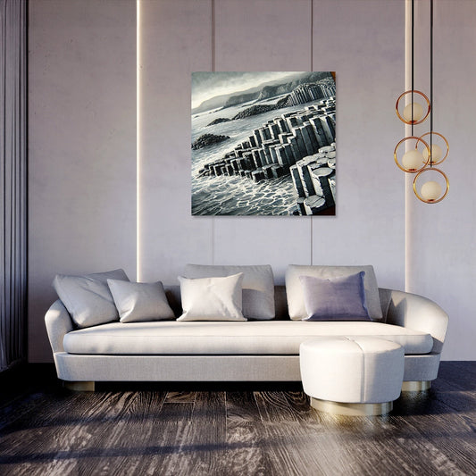 Basalt Columns Canvas