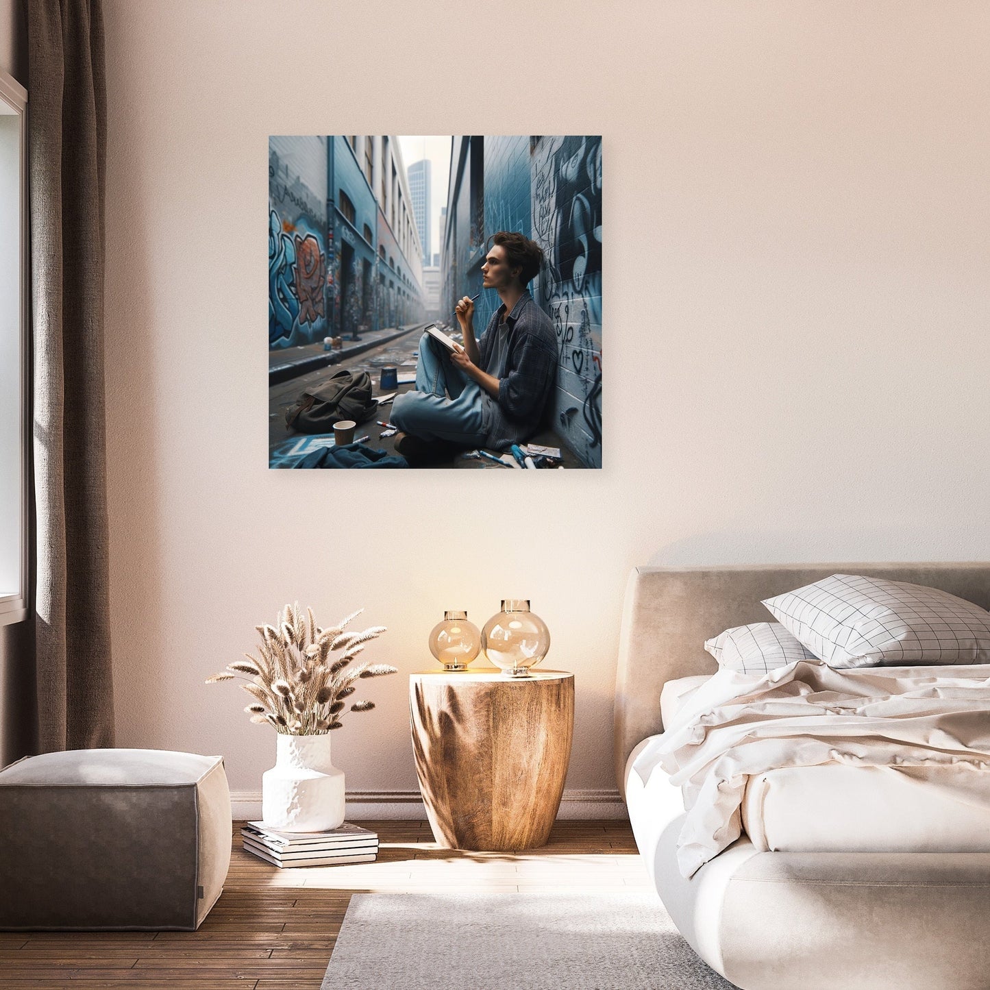 Urban Poetry Canvas