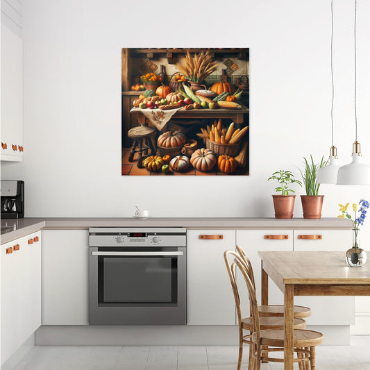 Rustic Harvest Charm Canvas