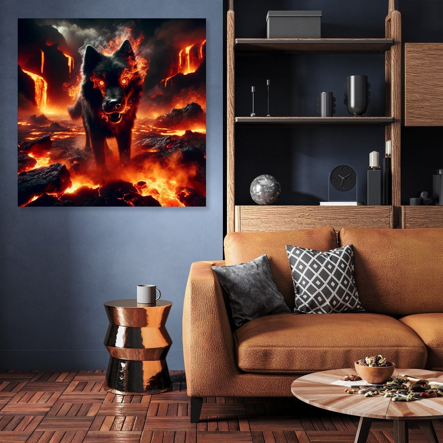 Hellhound of the Underworld Canvas