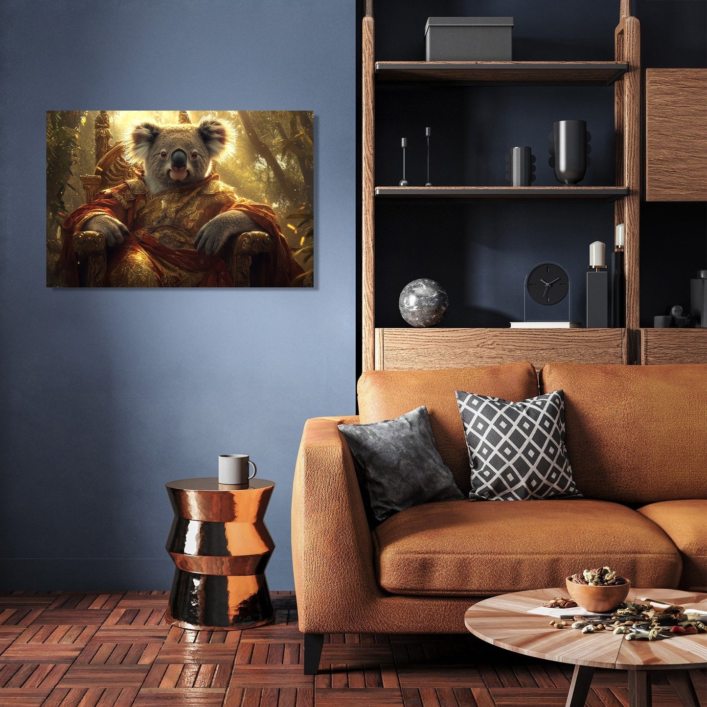 Twilight Majesty Koala Canvas